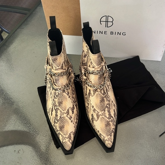 - Anine Bing Ankle Boots - Picture 11 of 12